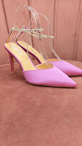 SANDALO STRASS GLICINE
